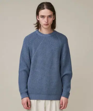 [ BATONER ] 시그니처 크루넥 니트