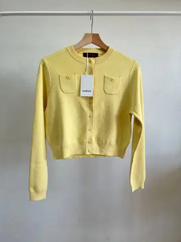 CABaN 가디건 옐로우 컬러 XS