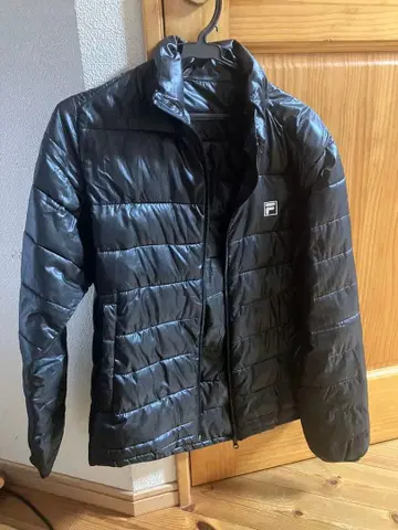 FILA 블랙 다운 자켓
