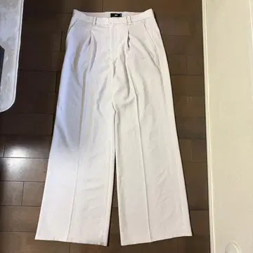 HARE 화이트 와이드 팬츠 M 사이즈