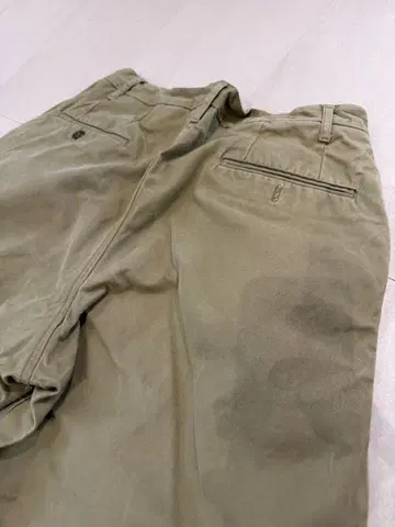 이탈리아 군 치노 팬츠 60s