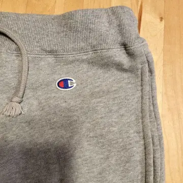 Champion 그레이 조거 맨투맨 팬츠 L