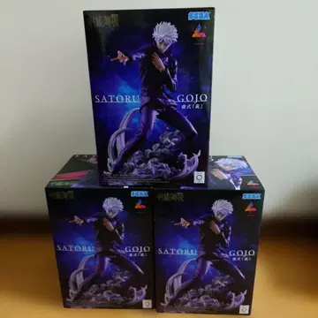 주술회전 고죠 사토루 허식 [자] 피규어 3체 세트