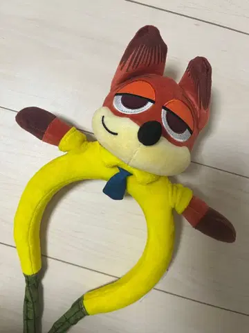 상하이 디즈니 정품 닉 머리띠