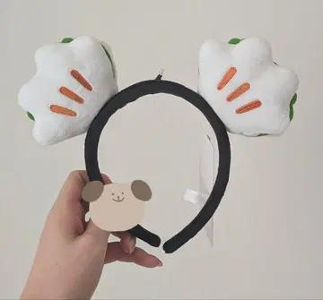 [미사용 새상품] TDR 파오 머리띠