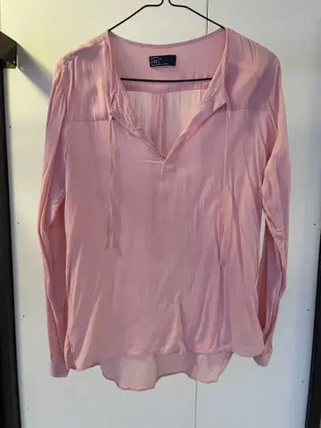 긴팔 셔츠 핑크