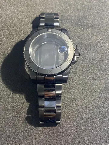 블랙 스테인리스 스틸 다이버즈 케이스 nh35