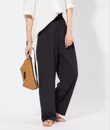 JOURNAL STANDARD 나일론 스트레치 와이드 팬츠 38