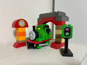 레고 듀플로 5543 토마스와 친구들 기관사 퍼시와 차고