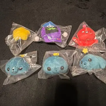 교육 방송 인형 배지 6개 세트