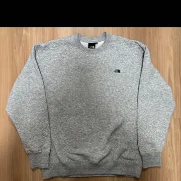 더 노스페이스 맨투맨 트레이닝복 스몰 로고 헤더 맨투맨 크루