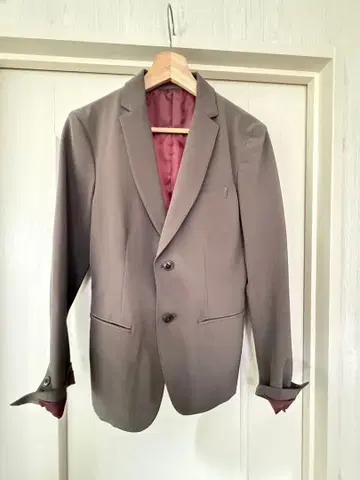 HAB 브라운 테일러드 자켓