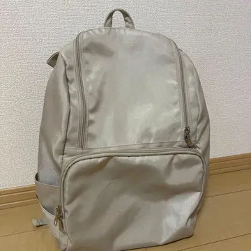 워크맨 마더 백팩 베이지 더블 지퍼