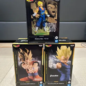 드래곤볼 피규어 세트 Vegito Goku Vegeta