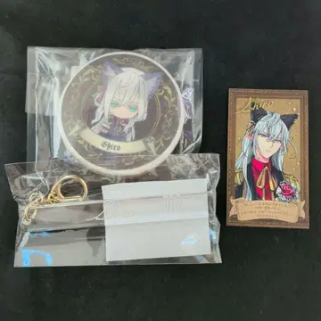 악마 집사와 검은 고양이 시로 룸 키 세트 아쿠네코 난자타운