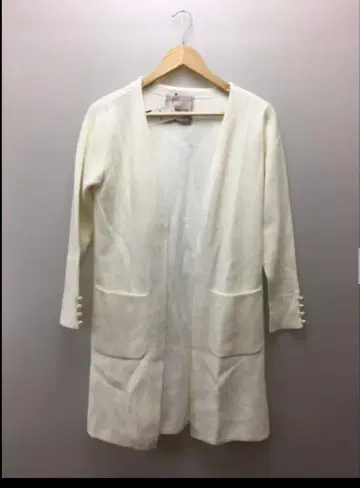 아푸와이저 리셰 화이트 롱 가디건