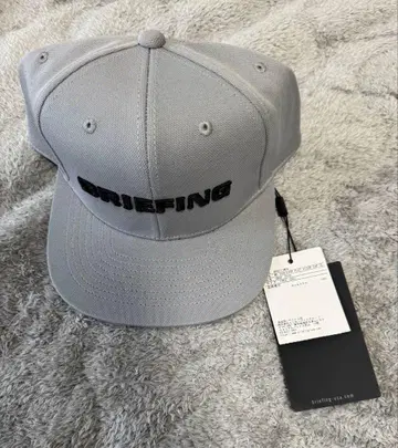 BRIEFING 그레이 플랫 비전 캡