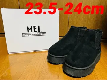 MEI 메이 스웨이드라이크 사이드 고어 부츠