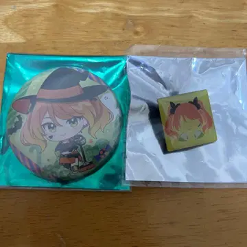 #컴퍼스 [ 전투섭리해석시스템 ] 카페 할로윈 캔뱃지 치이쨩