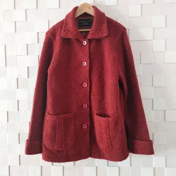 [ Leilian ] 레리안 울 자켓 하프 코트 M