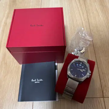 PaulSmith 파이브 아이즈 데이트 손목시계 블루 다이얼 남성용