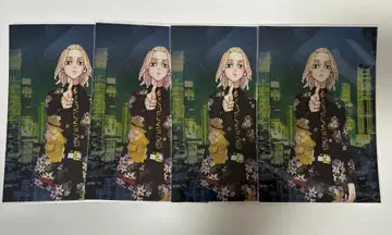 사노 만지로 도쿄 리벤저스 원화전 메탈 엽서