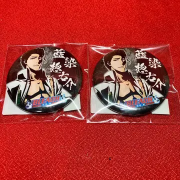 BLEACH 캔뱃지 아이젠 소스케 2개 세트