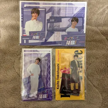 King & Prince 타카하시 카이토 아크릴 스탠드 3종 세트