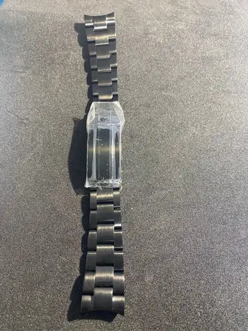 블랙 금속 팔찌 무광 20mm