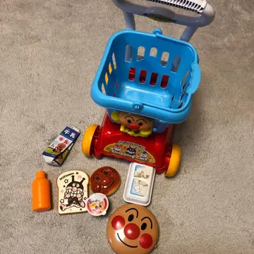 호빵맨 쇼핑 카트 완구 세트