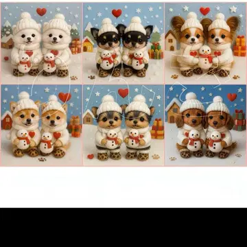 핸드메이드 오더 접수 (포메라니안, 치와와, 닥스, 파피용)