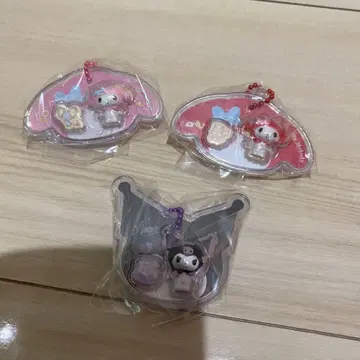 산리오 캐릭터즈 패키지 참 마이멜로디 쿠로미 시크릿