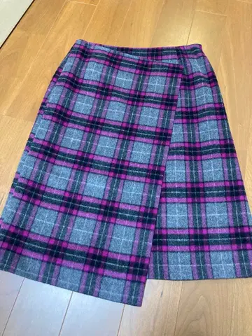 ANAYI 아나이 울 스커트 무릎 기장