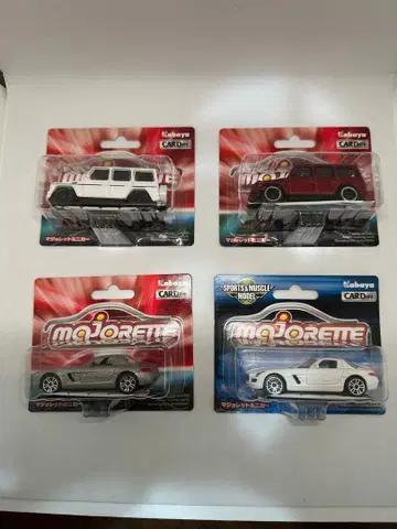 마조렛 벤츠 4대 세트 미개봉 미니카