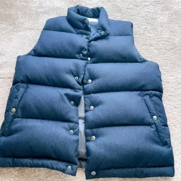 네이비 ABAHOUSE ecru (아바하우스 에크루) 다운 베스트