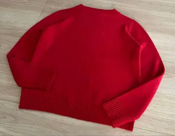 캐시미어 매킨토시 필로소피 38 구제 니트 빨간색