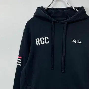 Rapha RCC 맨투맨 풀오버 후드티 블랙 S