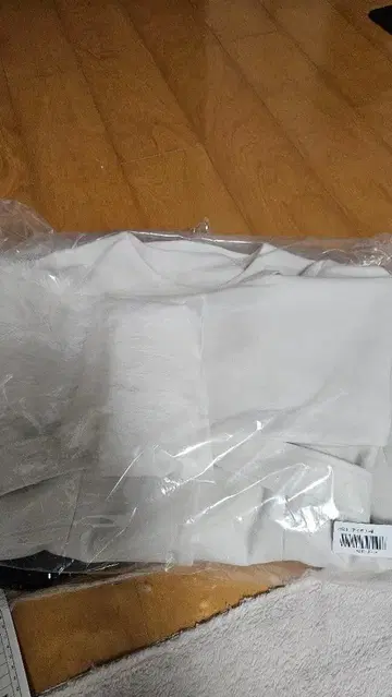 아이보리 폴리에스테르 롱 코트 M