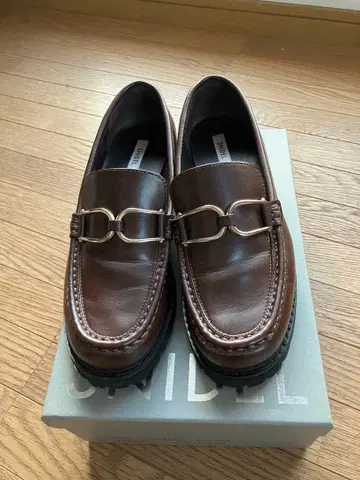SNIDEL 브라운 로퍼
