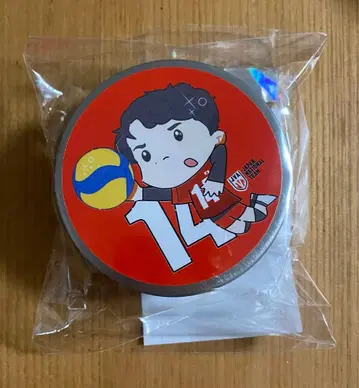 배구 일본 대표 남자 이시카와 유키 플레이크 스티커 (캔입) 씰 6개