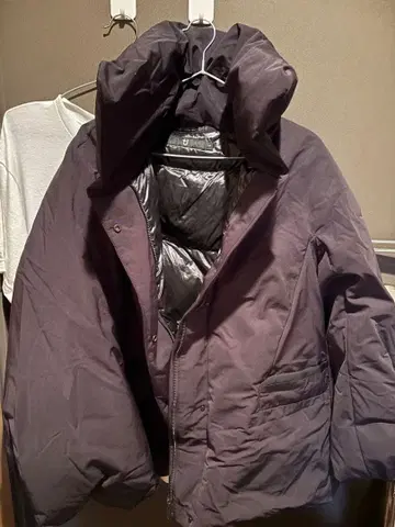 유니클로 J 플러스 하이브리드 다운 자켓