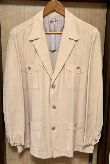 나쏘 자켓 50'S 살몬 핑크 엘르 엘비스 카멜 로카빌리