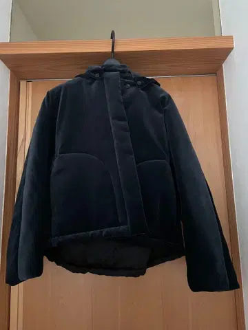 새상품 tenne handcrafted modern 벨벳 후드 자켓