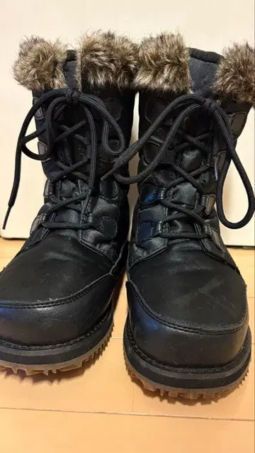 KAZAMA 카자마 23cm 퍼 스노우 부츠 방수