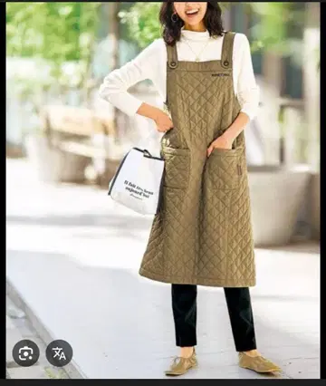 MINNETONKA 퀼팅 청 원피스