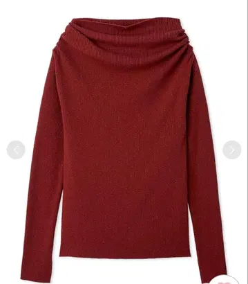 [미사용 새상품 택 포함] Mila Owen 오프숄더 라메 니트