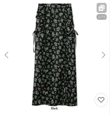 사이드 개더 내로우 스커트 SWFS242045 여성용