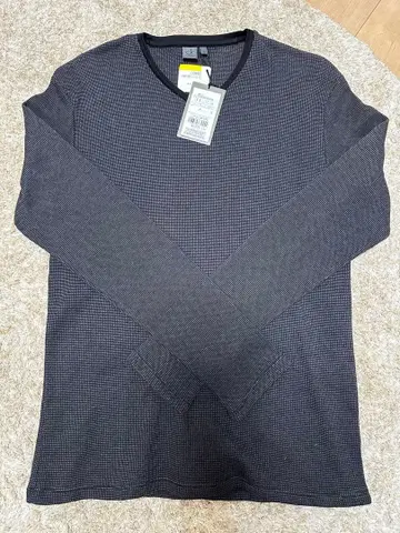 Calvin Klein 긴팔 티셔츠 다크 그레이