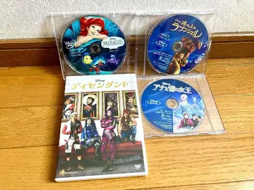 디즈니 프린세스 인어공주 라푼젤 안나 DVD