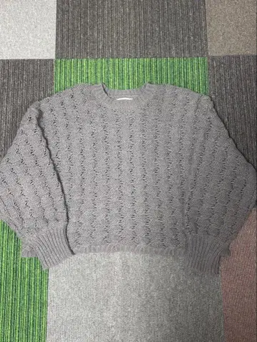 Samanthamos 케이블 짜임 니트 베이지 새상품급